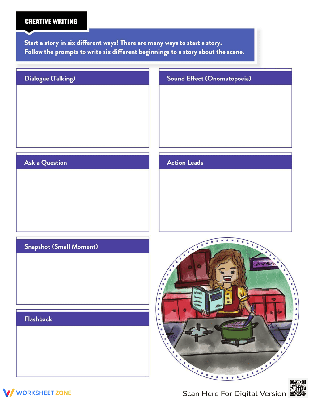 Different Ways to Start a Story - Page 1