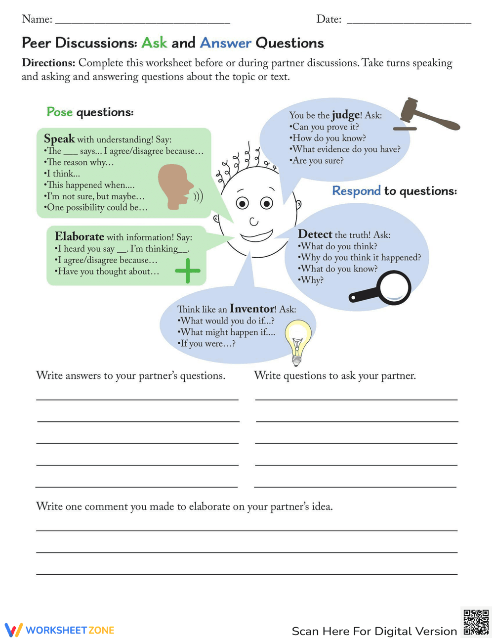 Peer Discussions: Ask and Answer Questions - Page 1