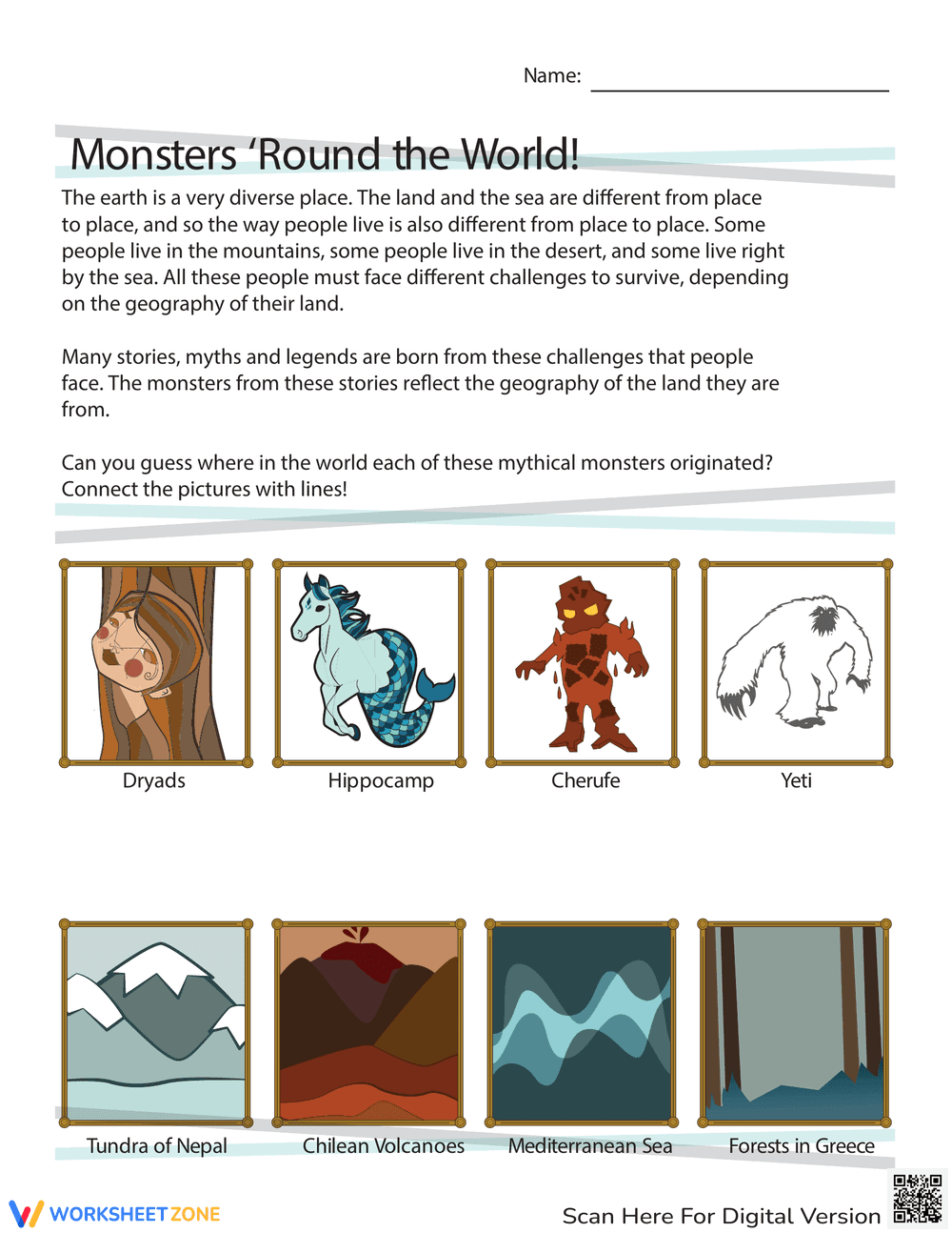 Monsters Around the World: Cultural Study - Page 1
