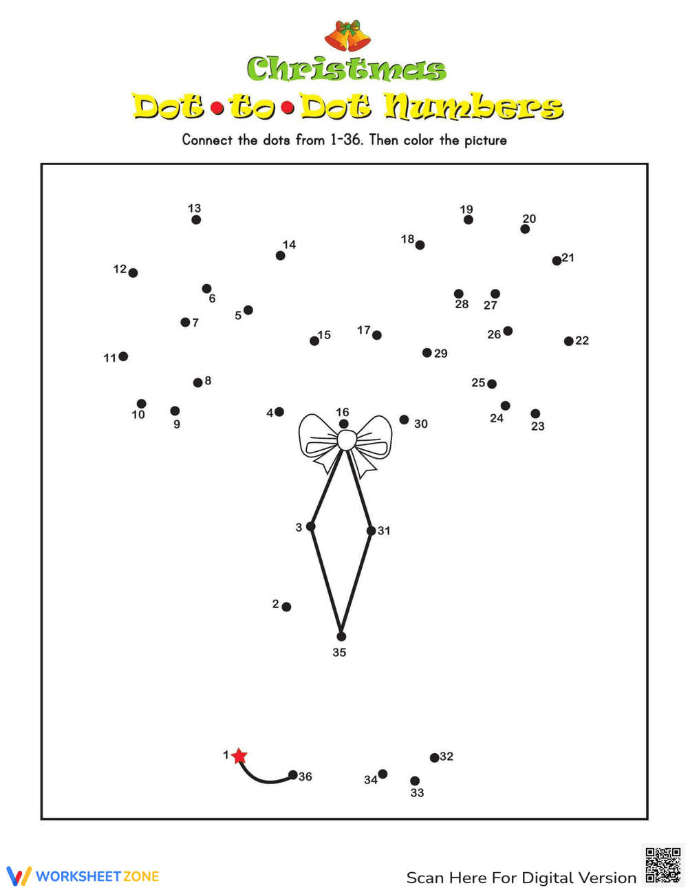 Christmas Dot to Dot Festive Fun - Page 1