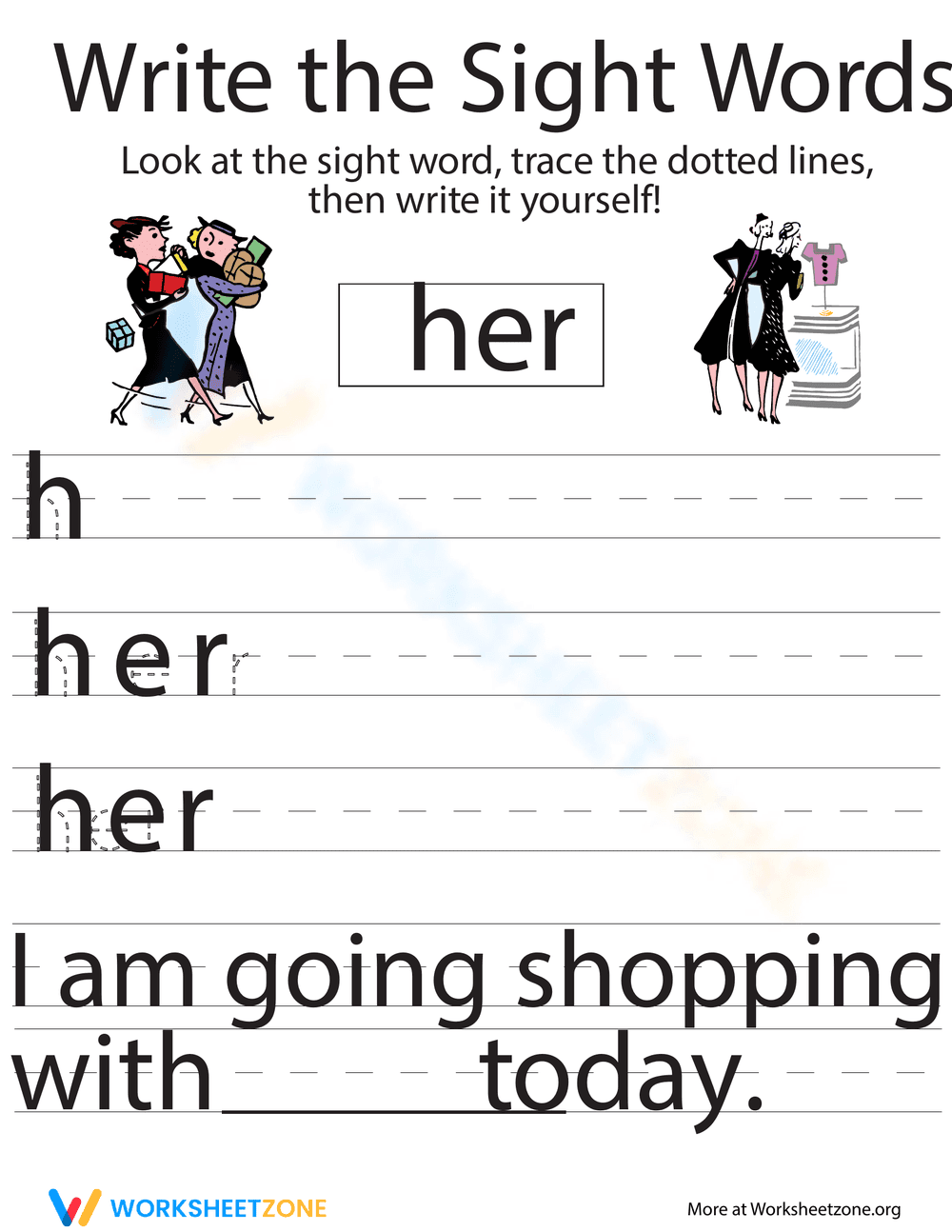 First Sight: Learning 'Her' with Fun Activities - Page 1