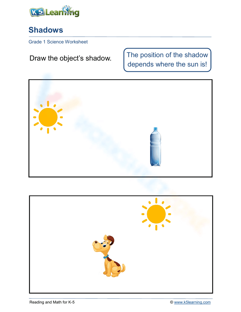 Science of Shadows: Exploring Light and Objects - Page 1