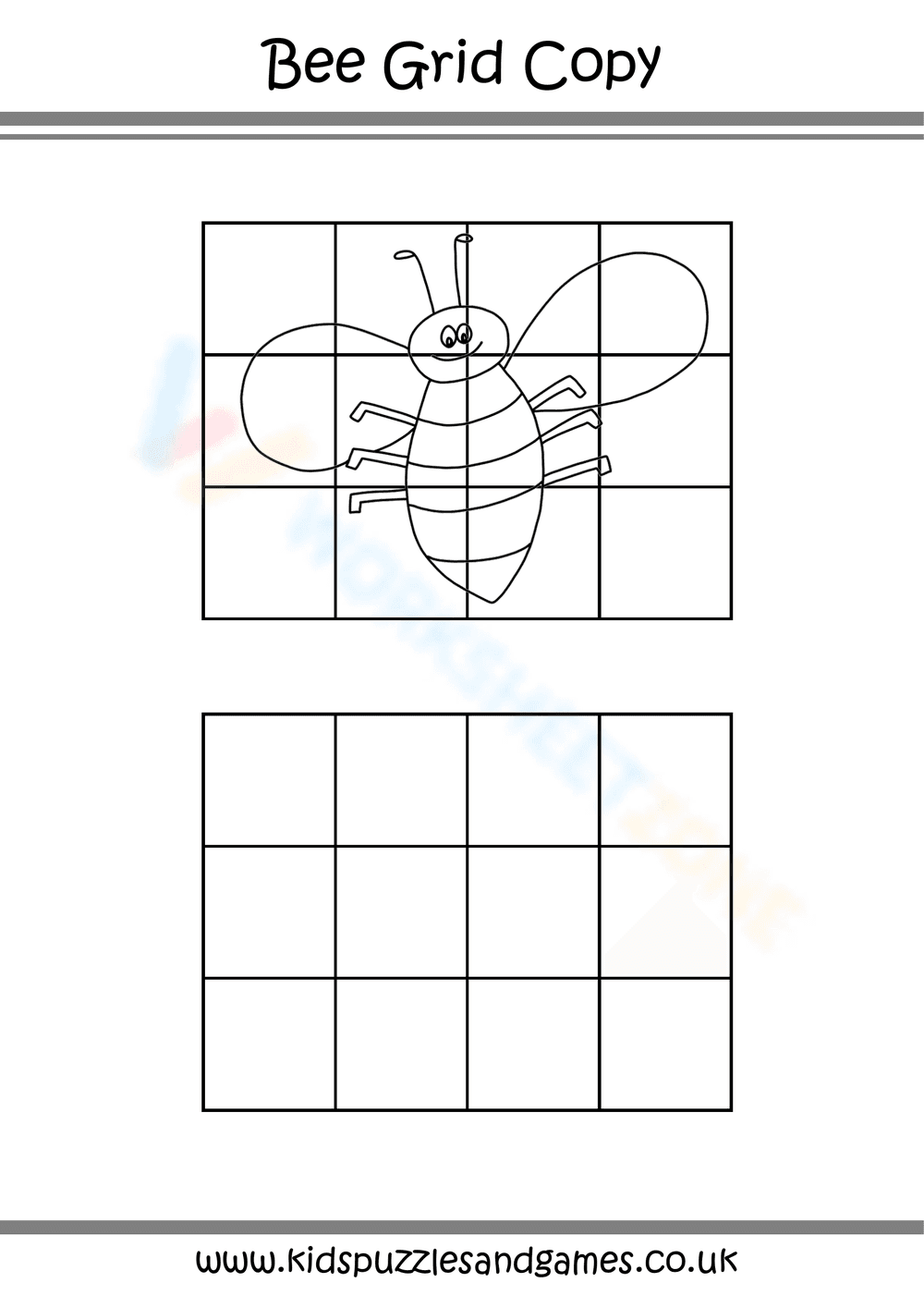 Bee Grid Copy Easy - Page 1