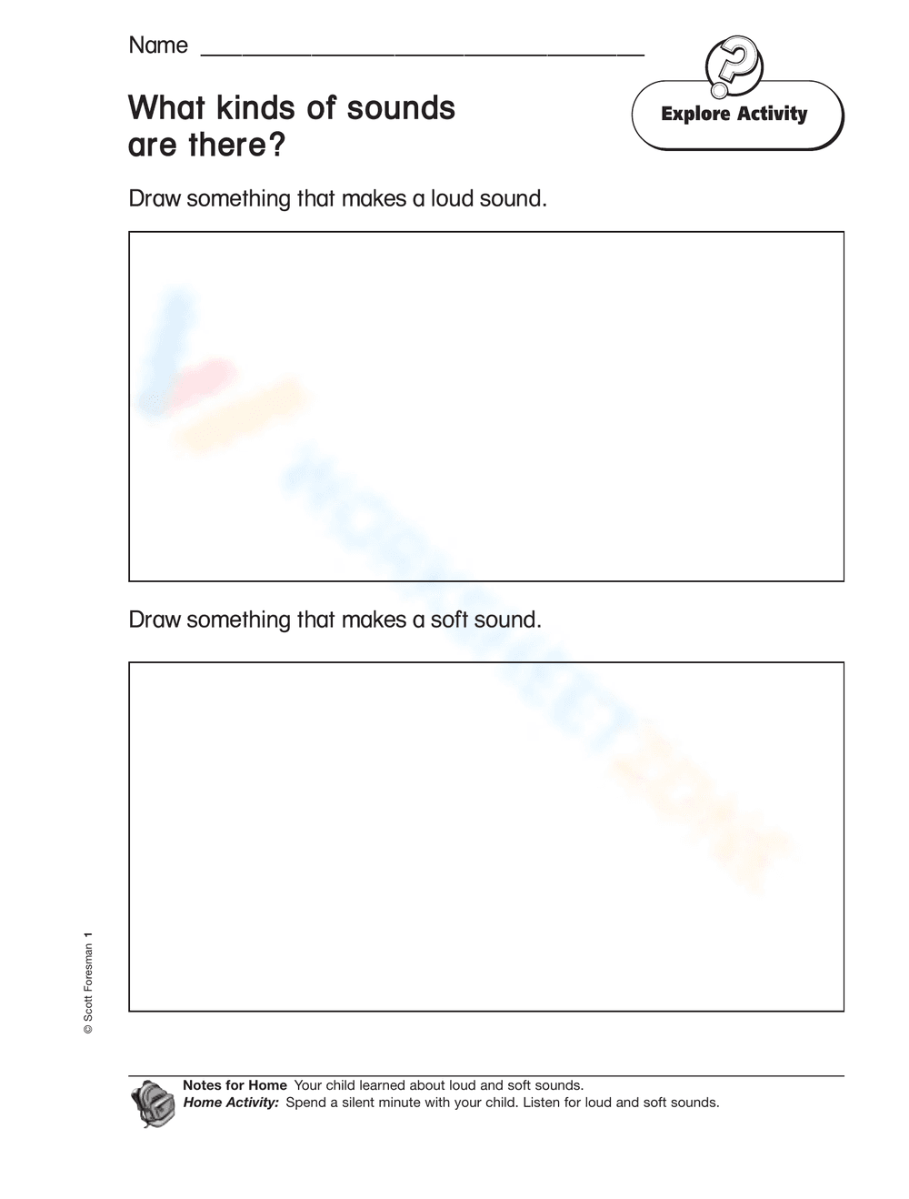 Exploring Different Kinds of Sound - Page 1