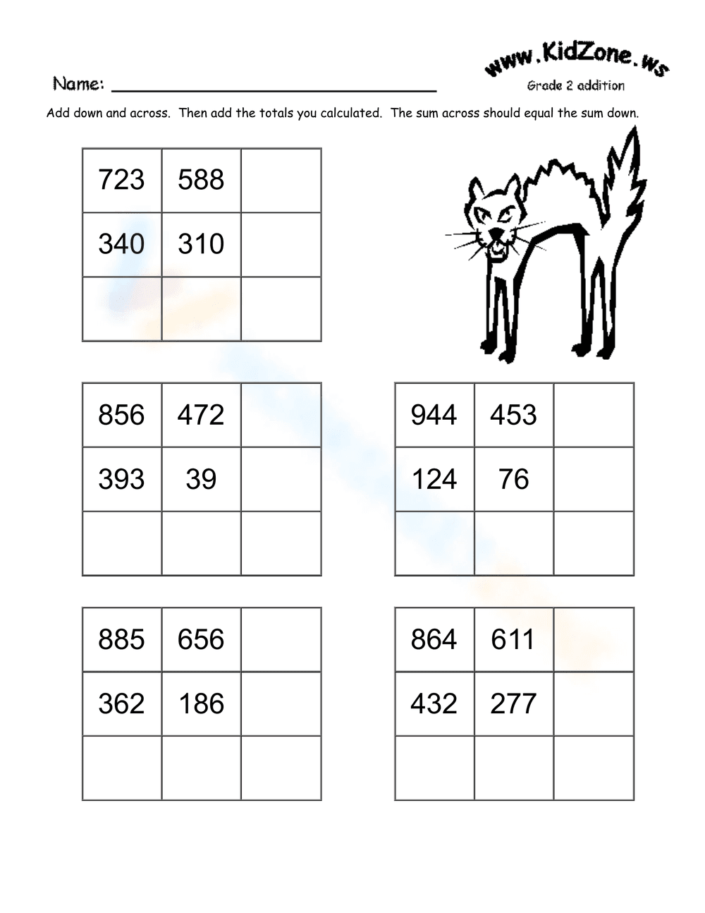 Solve the Halloween Magic Square - Page 1