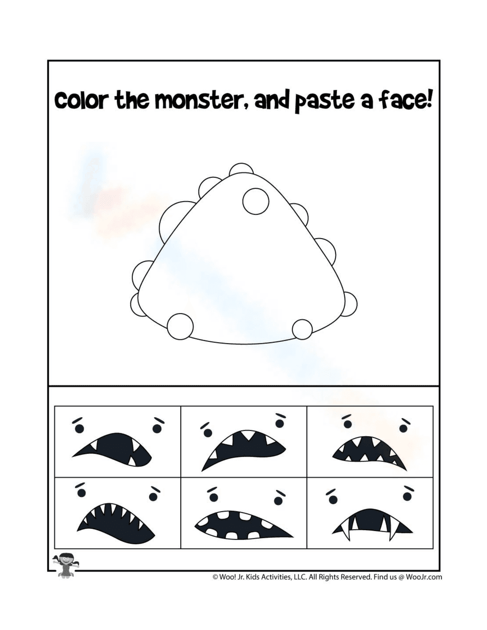 Create Your Own Halloween Monster - Page 1