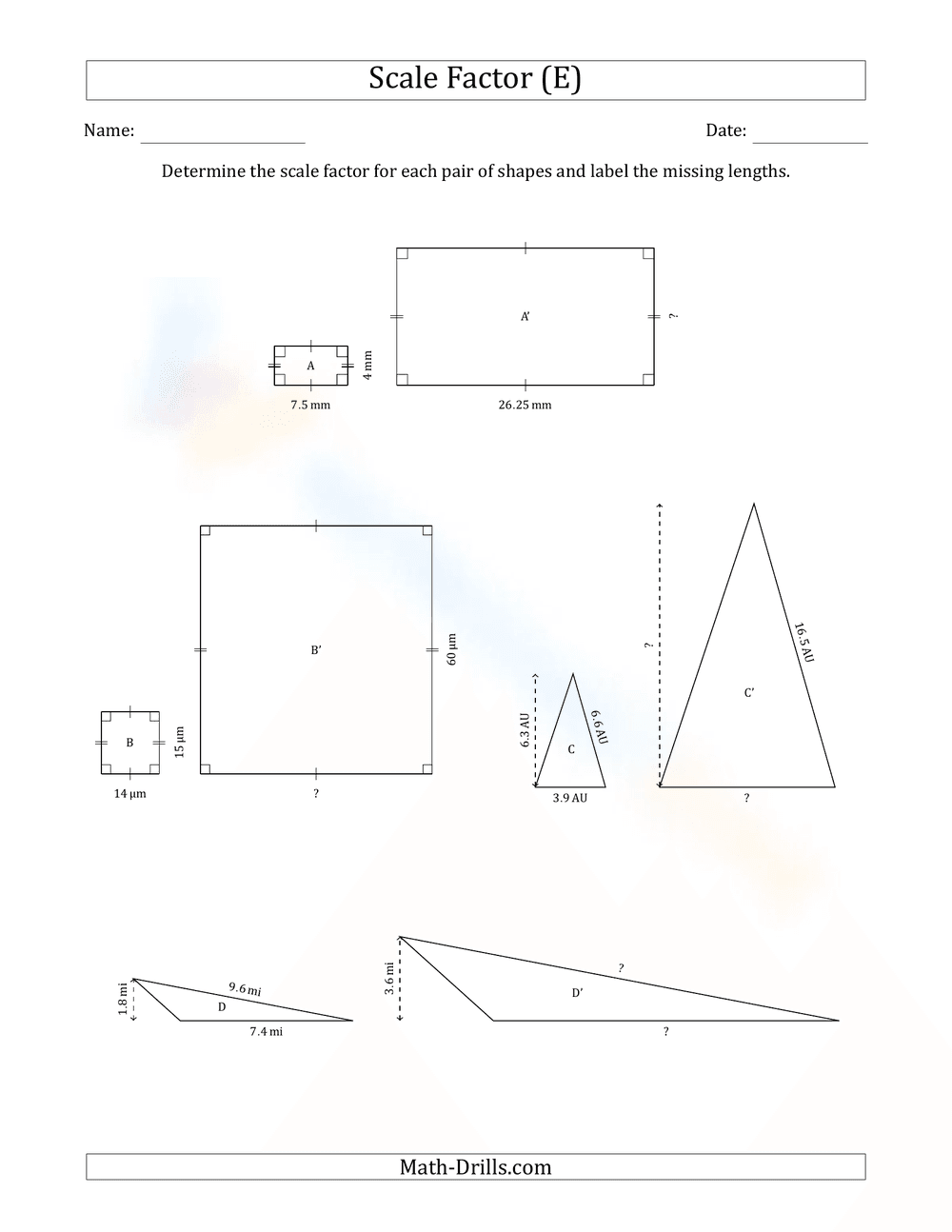 Scale Factor Application - Page 1