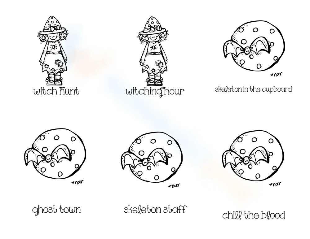 Learn Halloween Idioms - Page 1