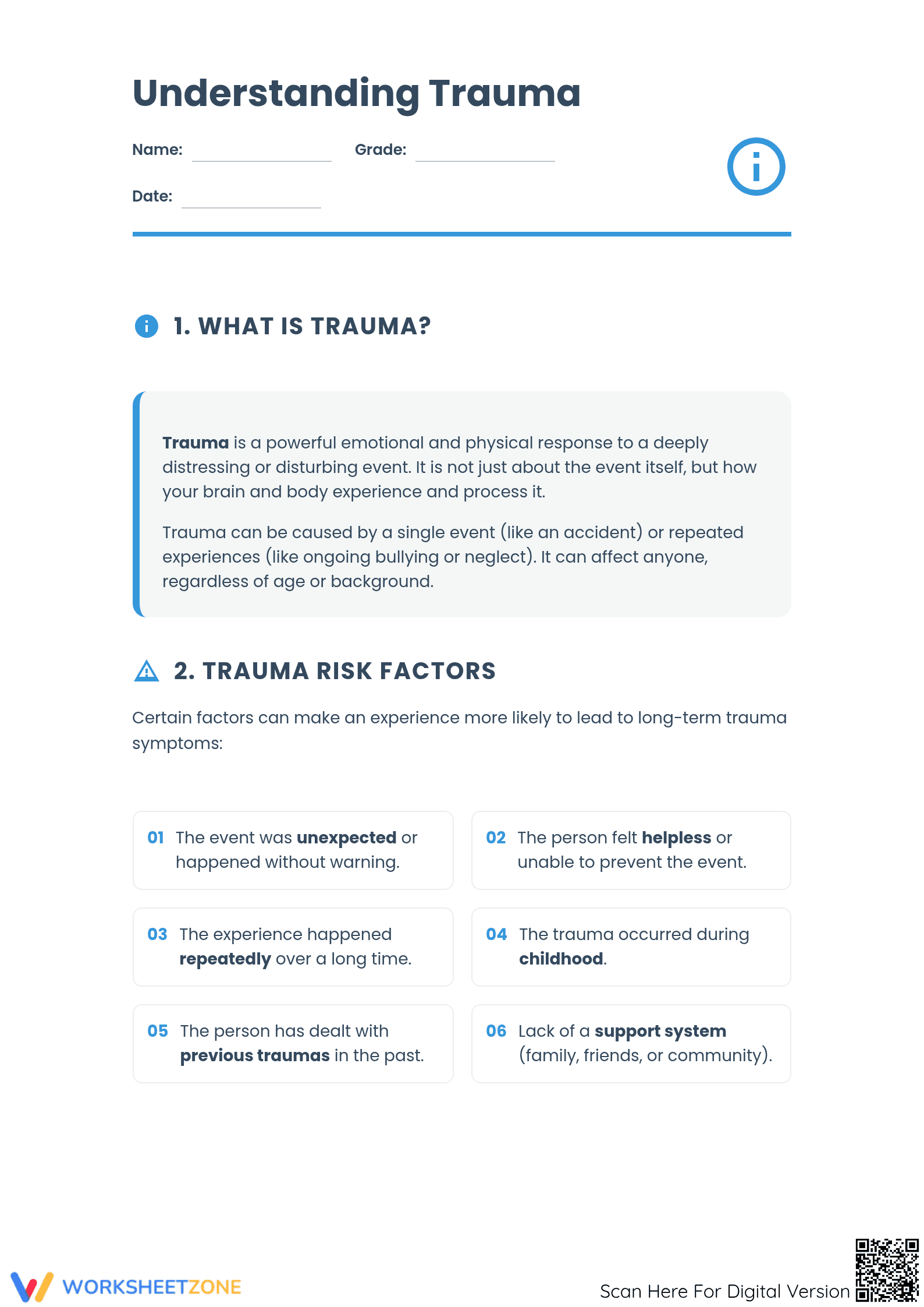 What is trauma - Page 1