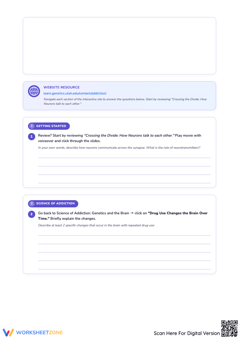Drugs and Consciousness Webquest - Page 1
