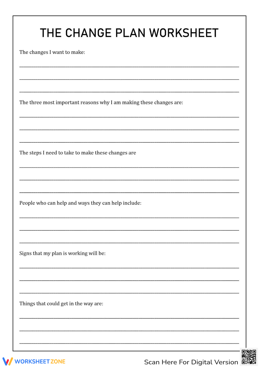 Understanding Drug Addiction Recovery Worksheets - Page 1
