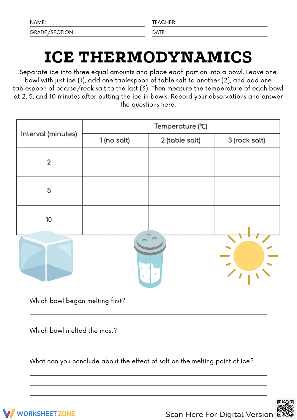 Ice Thermodynamics - Page 1