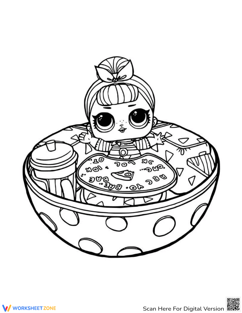 Lol Surprise Coloring Pages - Page 1