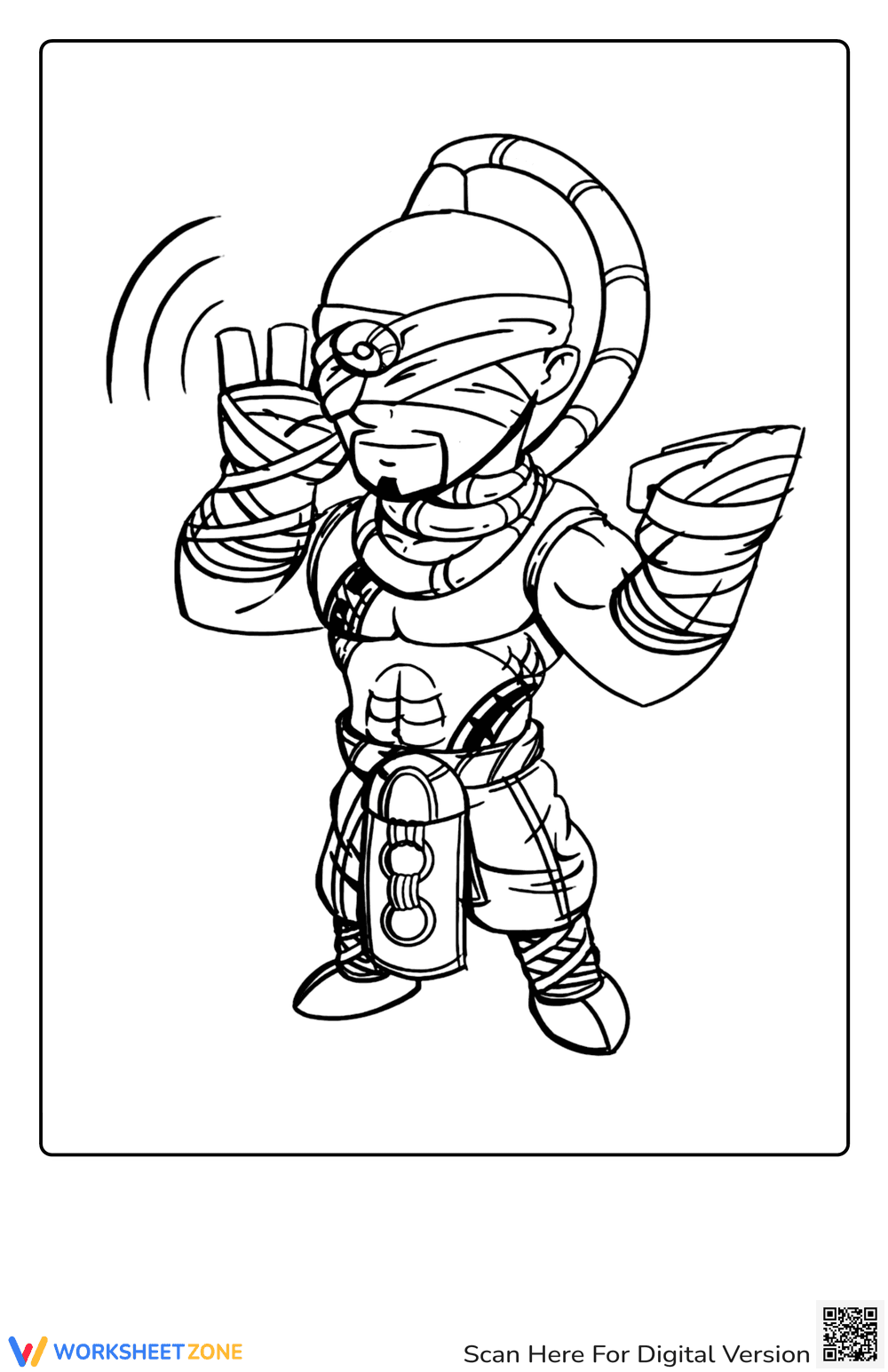 Chibi Lee Sin League Of Legend - Page 1