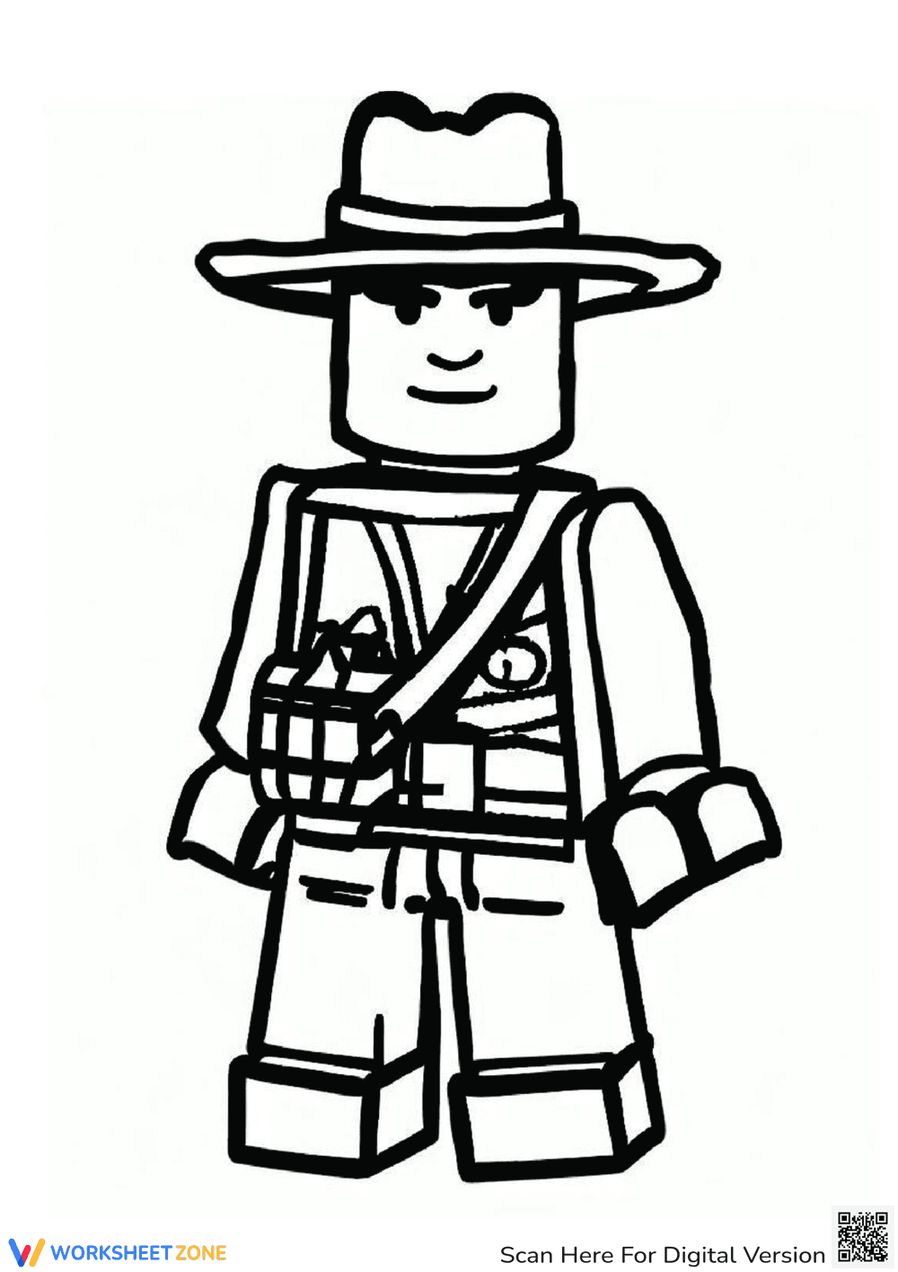 Free Roblox Coloring Page - Page 1
