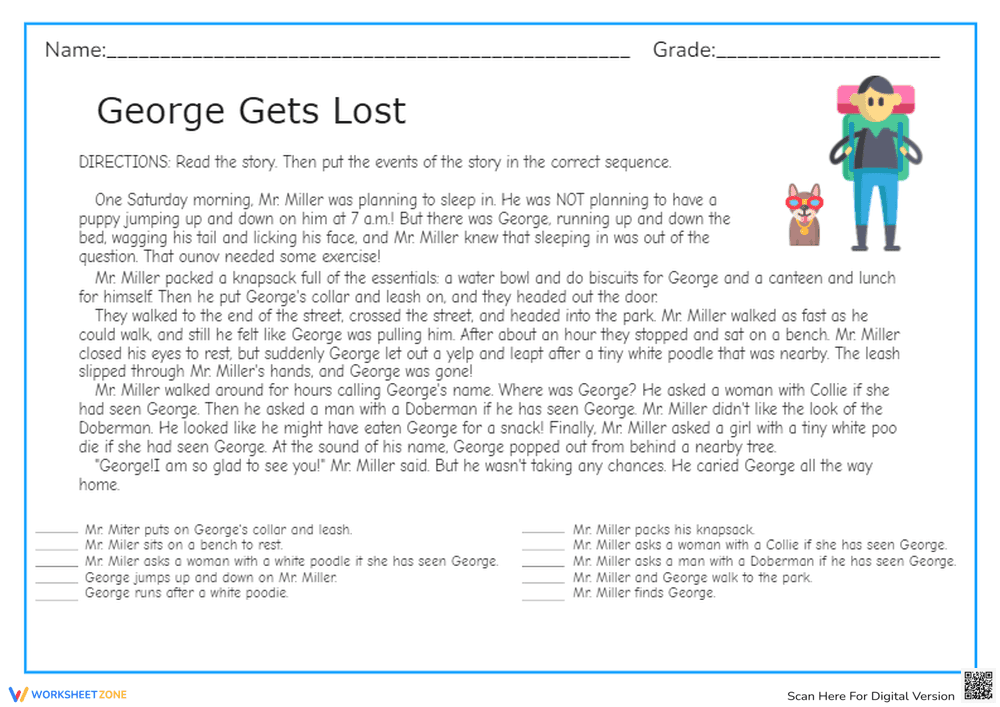 George Gets Lost - Page 1