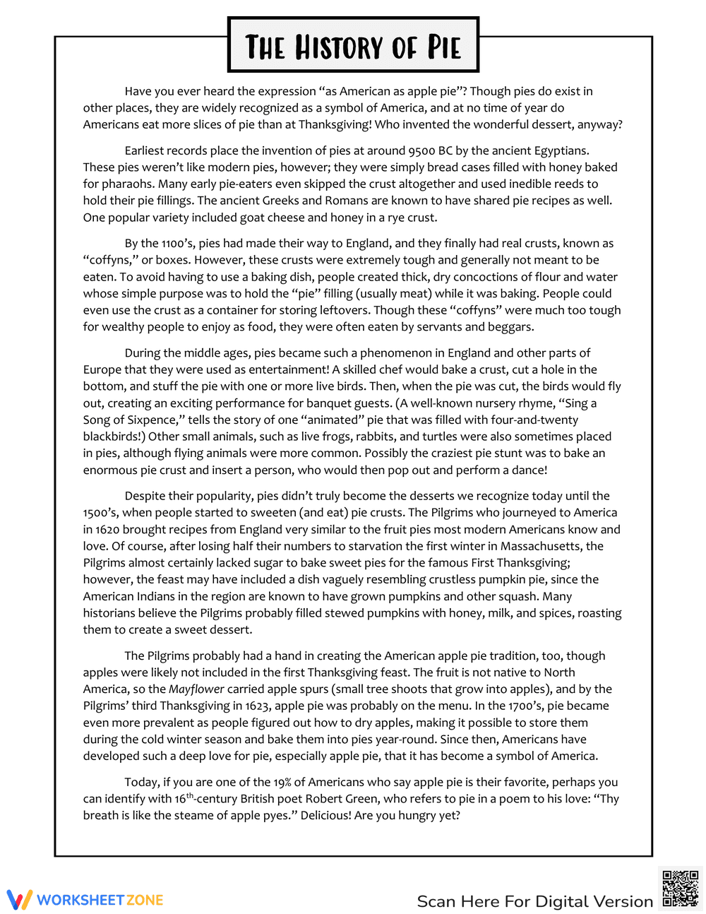 Discover the Delicious History of Pie - Page 1