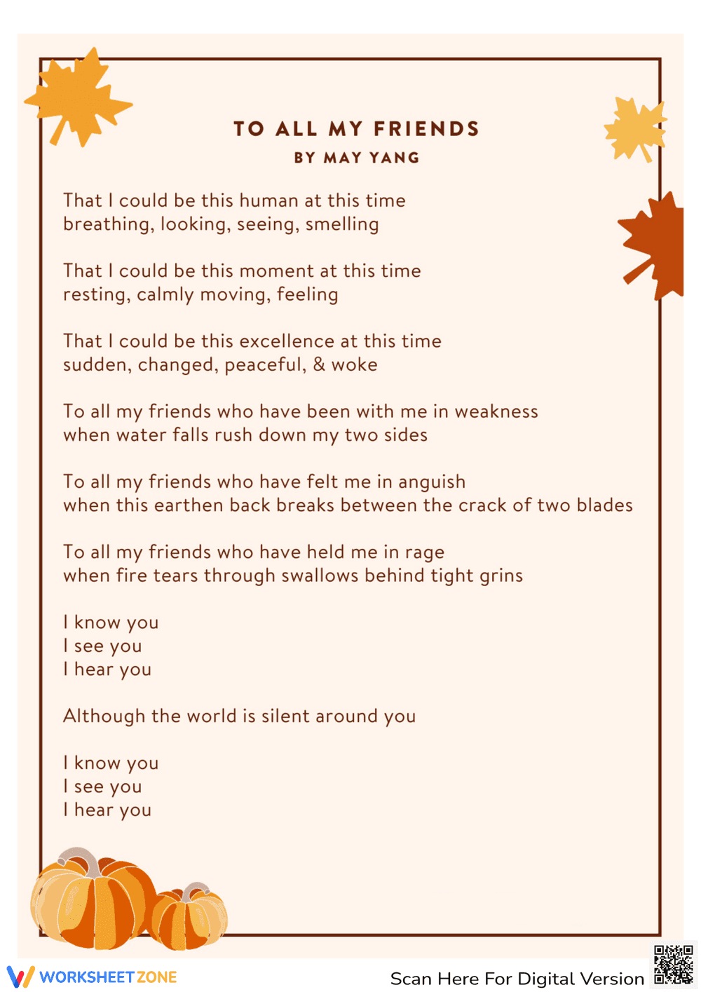 Celebrating Thanksgiving Friendship - Page 1