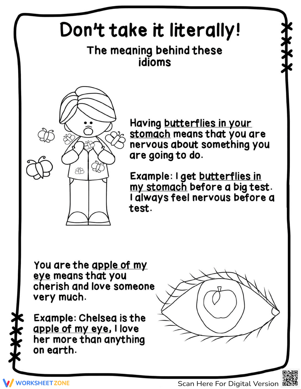 ESL Idioms Activities | Grade 3-6 Essential Printable - Page 1