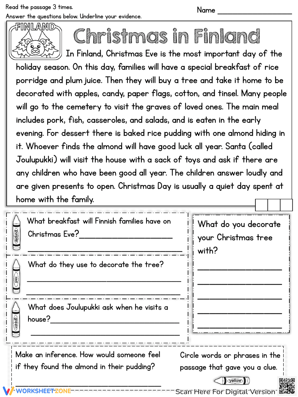 Explore Christmas Traditions in Finland - Page 1