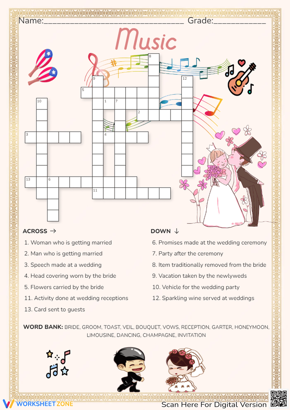 Explore Music with This Worksheet - Page 1