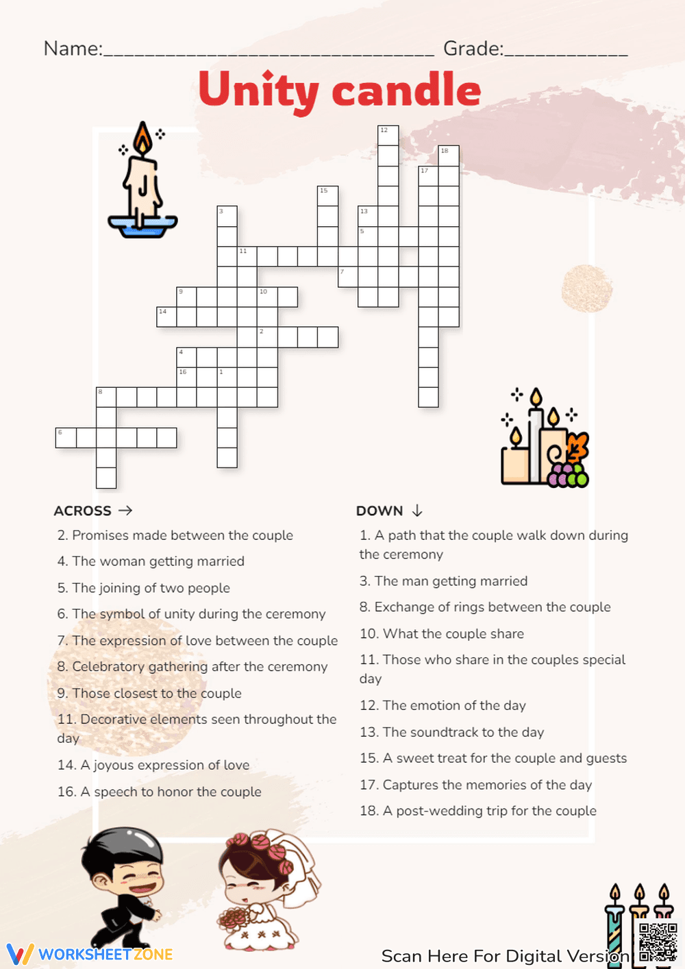 Plan Your Unity Candle Ceremony - Page 1