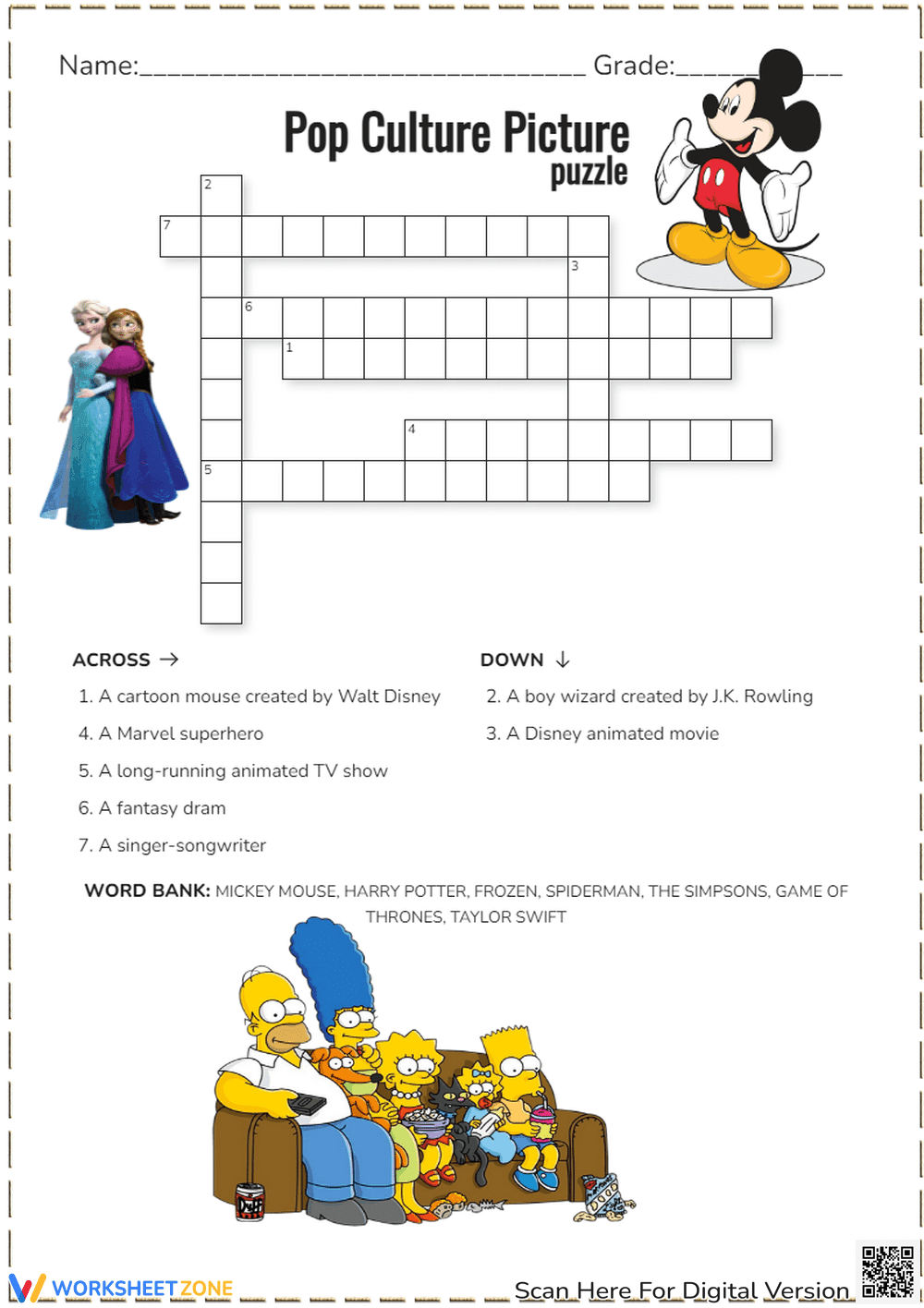 Pop Culture Picture Puzzle: Test Your Knowledge - Page 1