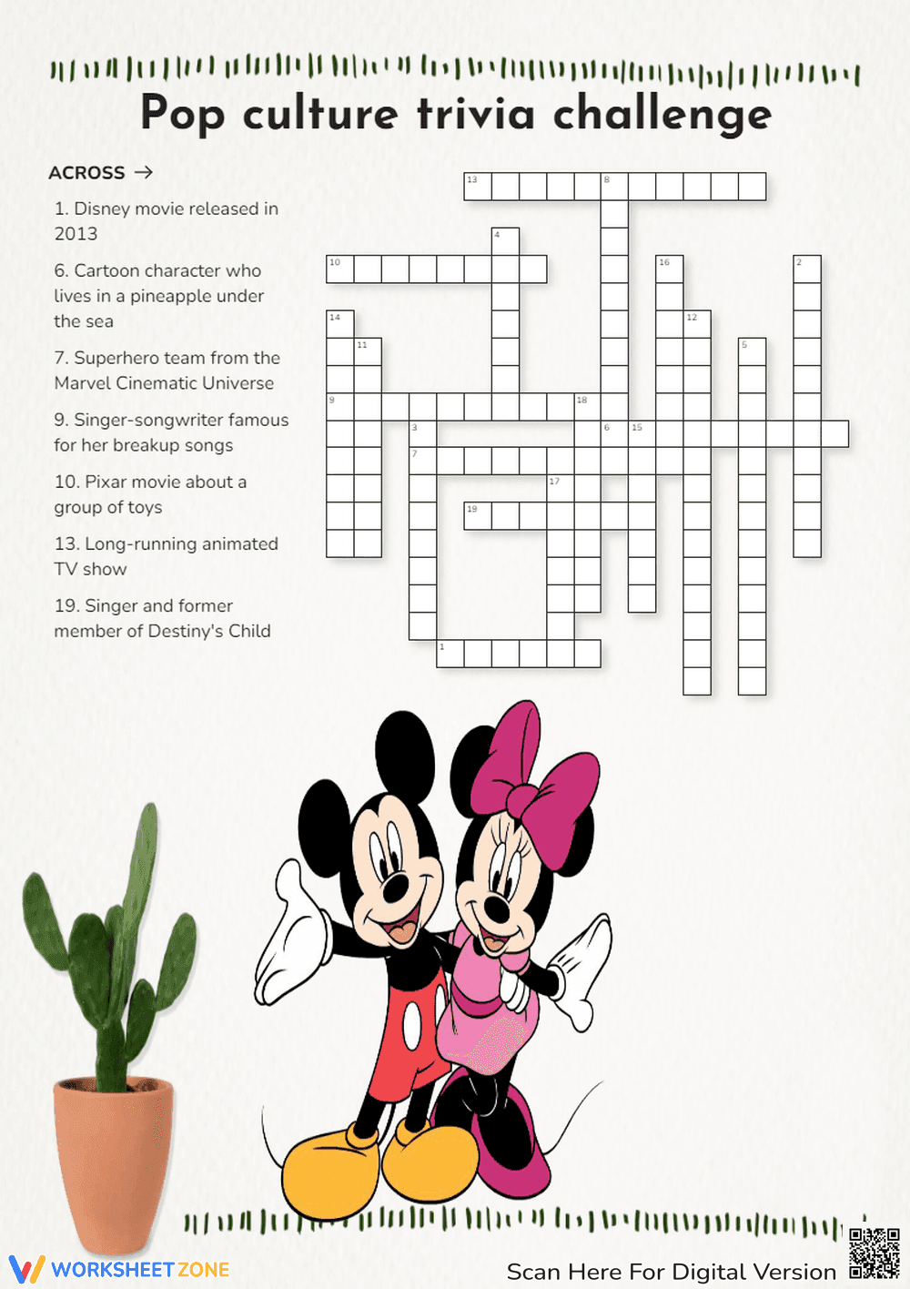 Pop Culture Trivia Challenge: Test Your Knowledge - Page 1