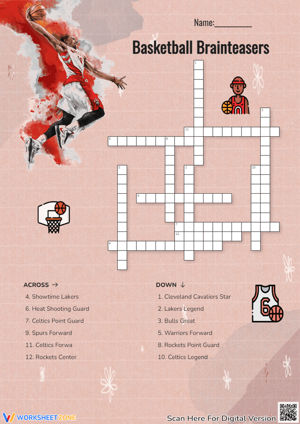 Basketball Brainteasers: A Sports Challenge - Page 1