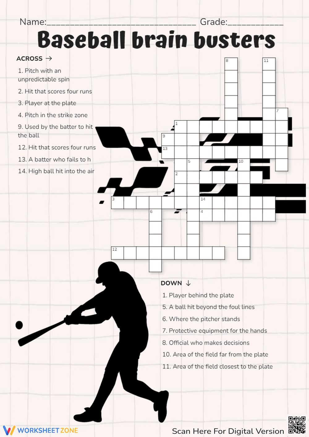 Baseball Brain Busters: Solve the Puzzles! - Page 1