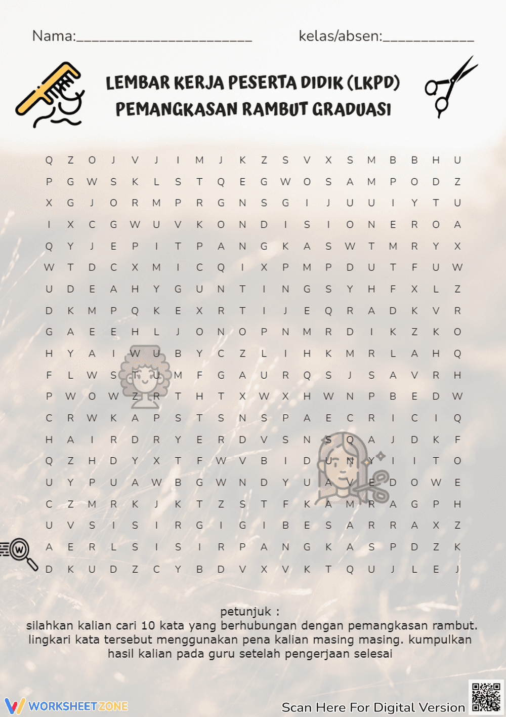lkpd pangkas graduasi - Page 1