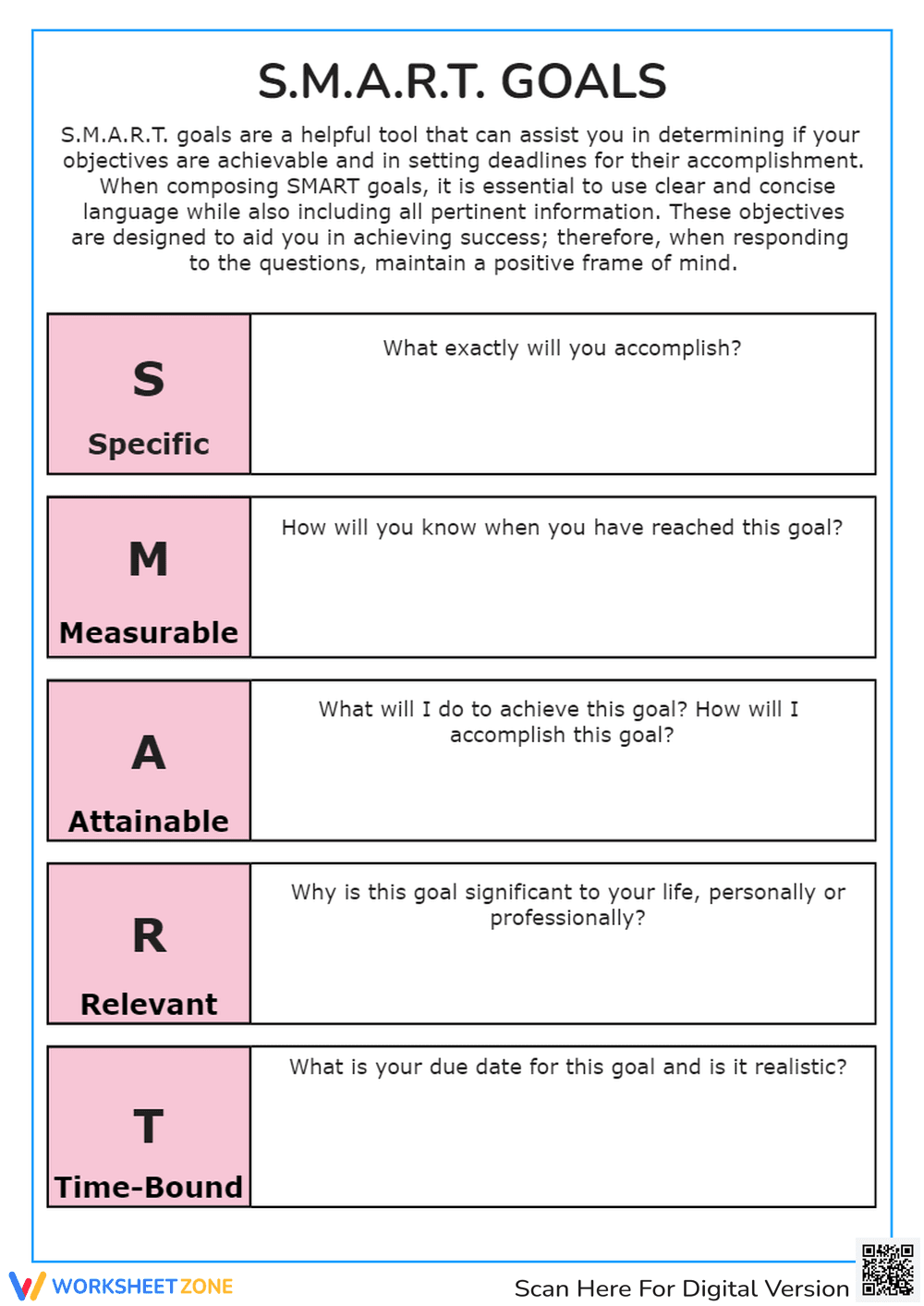 Worksheets - Page 1