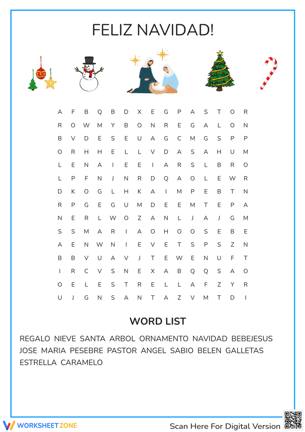 Letras de Sopa de Navidad - Page 1