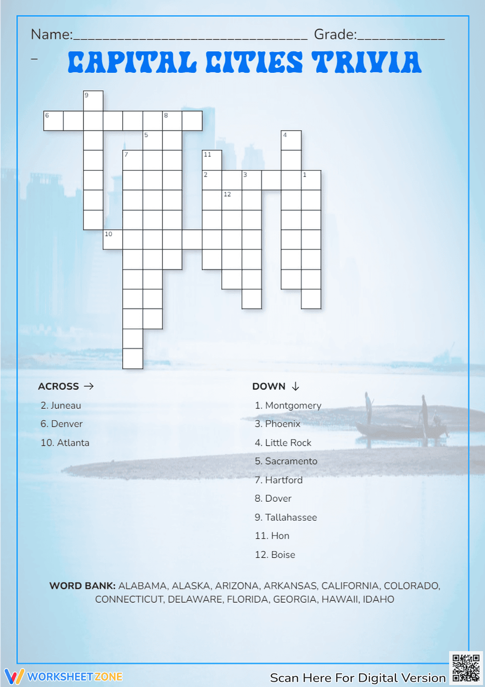 Crack the Capital City Conundrum! - Page 1