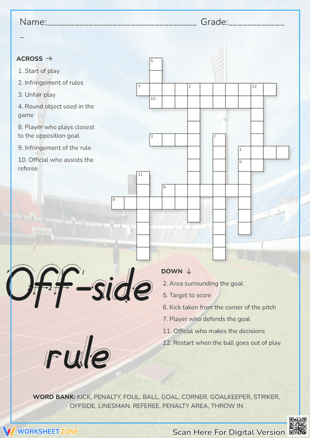 Understanding the Offside Rule - Page 1