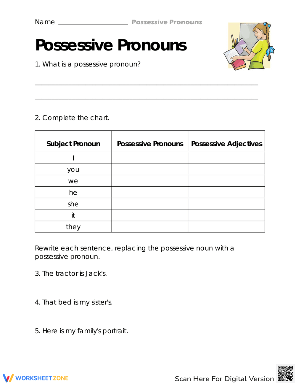 Test Your Knowledge Comprehensive Worksheet - Page 1