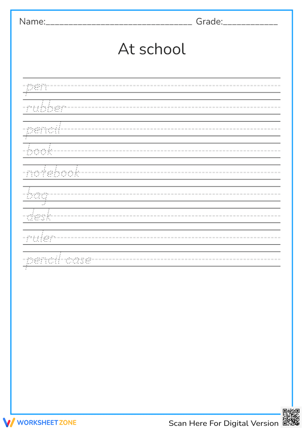 At school - Page 1