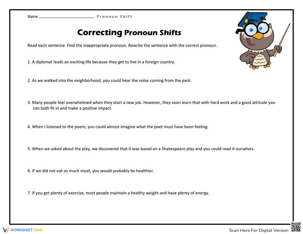 Correcting Shifts in Writing - Page 1
