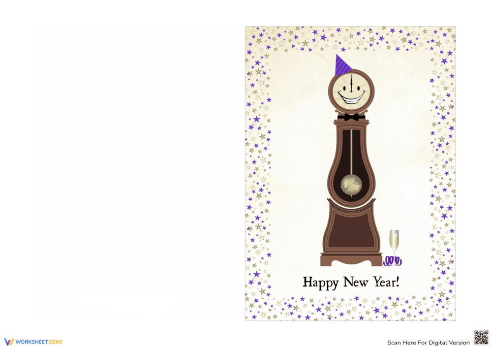 Design a 'Say Hello to the New Year' Card - Page 1