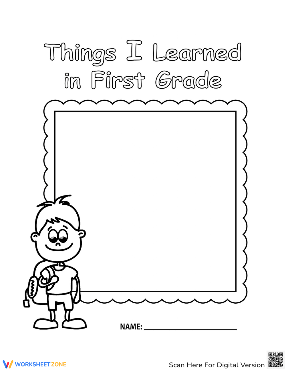 End of School Year Review - Page 1