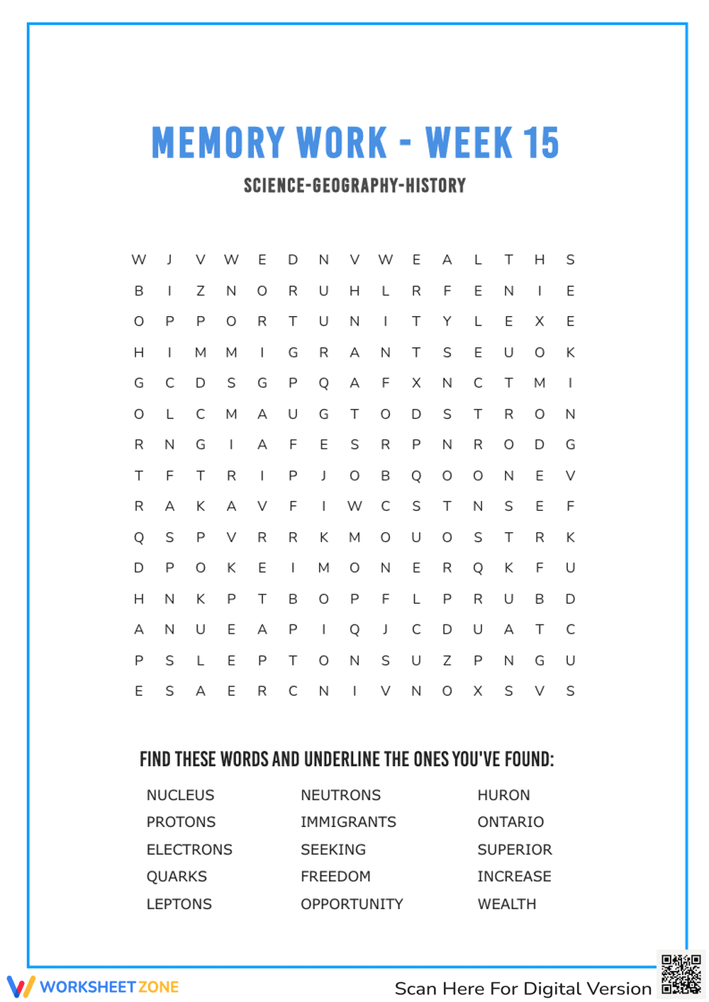 Memory Work - Week 15 - Page 1