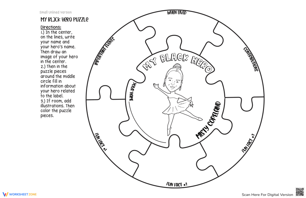 Printable Black History Month Activity - Page 1
