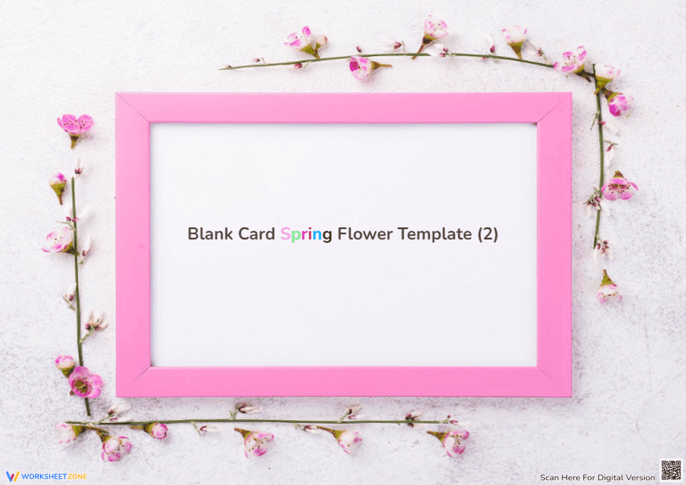 Design a Spring Flower Greeting Card - Page 1