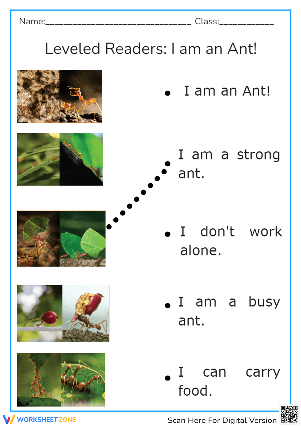 Leveled Readers Matching - Page 1