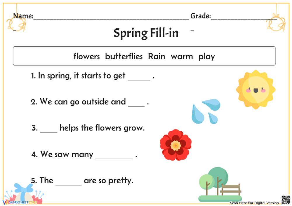 Spring Fill-in - Page 1