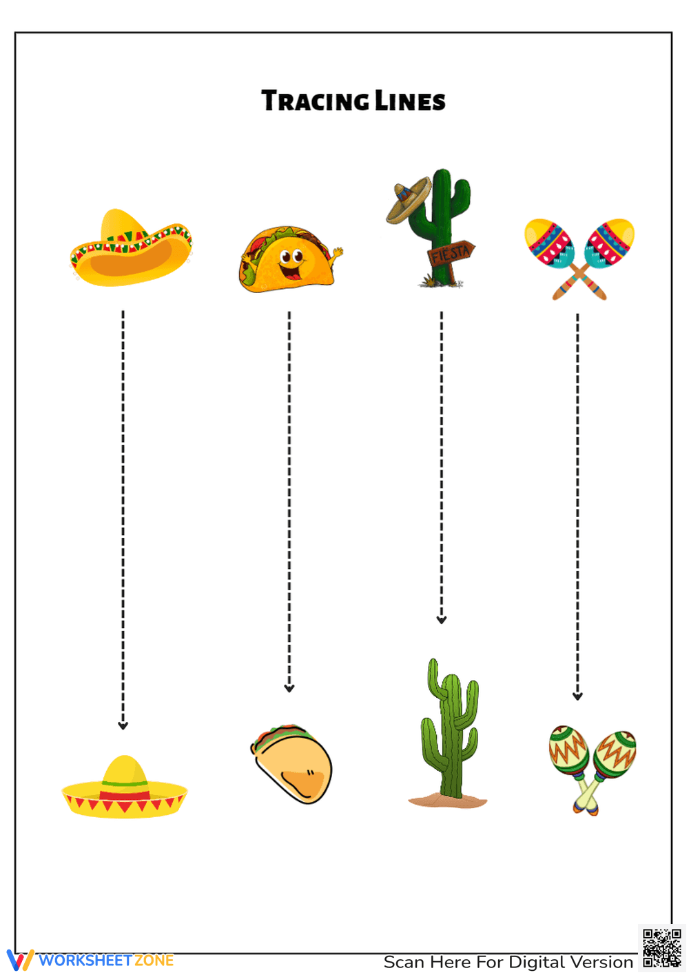Hispanic Heritage Month Tracing | Essential Practice - Page 1