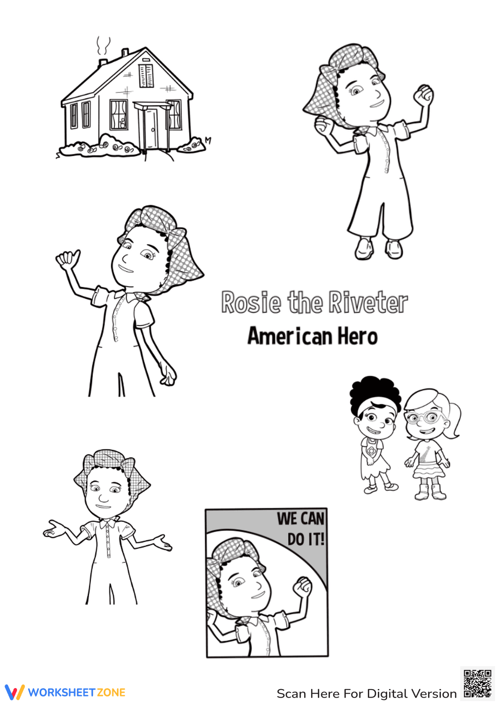 Create Your Own Clara Mini Greeting Cards - Page 1