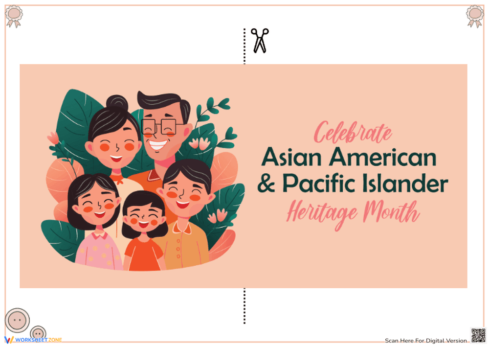 AAPI Heritage Month Greeting Card | Essential Grade 1-3 - Page 1