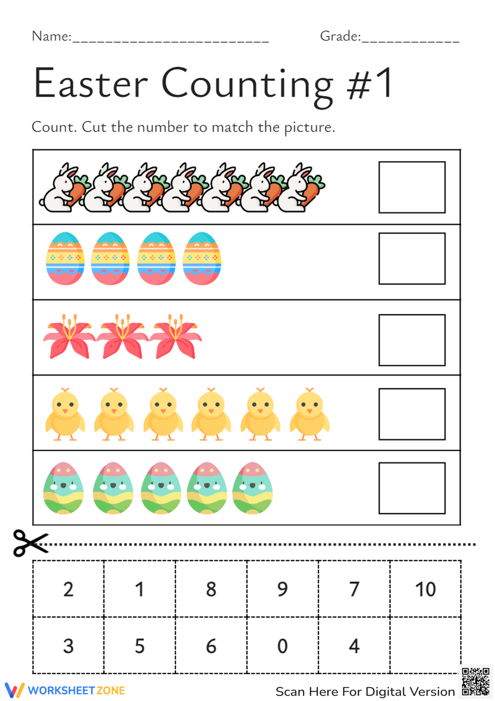 Easter Counting #1 - Page 1
