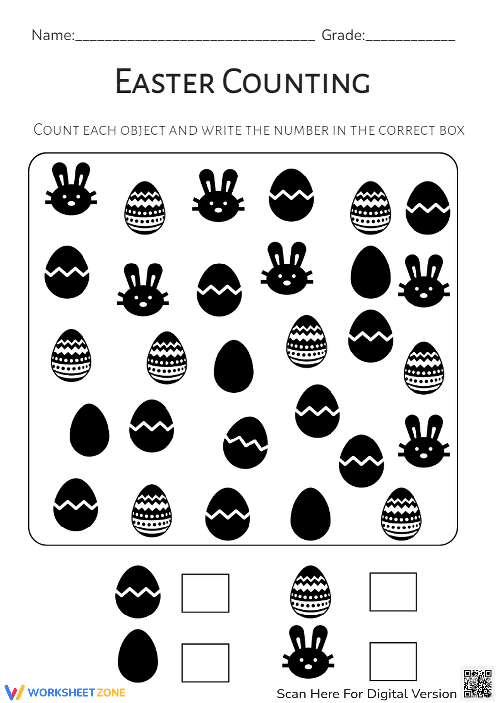 Easter Counting - Page 1